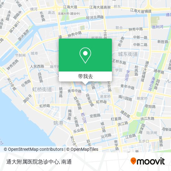通大附属医院急诊中心地图
