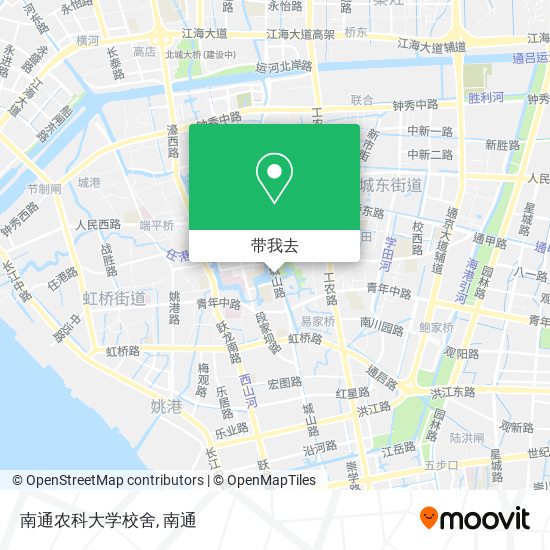 南通农科大学校舍地图