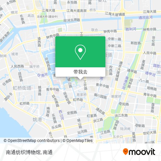 南通纺织博物馆地图
