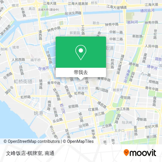 文峰饭店-棋牌室地图