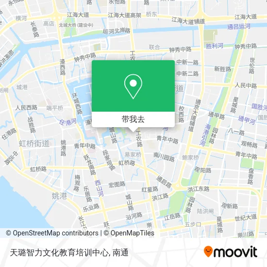天璐智力文化教育培训中心地图