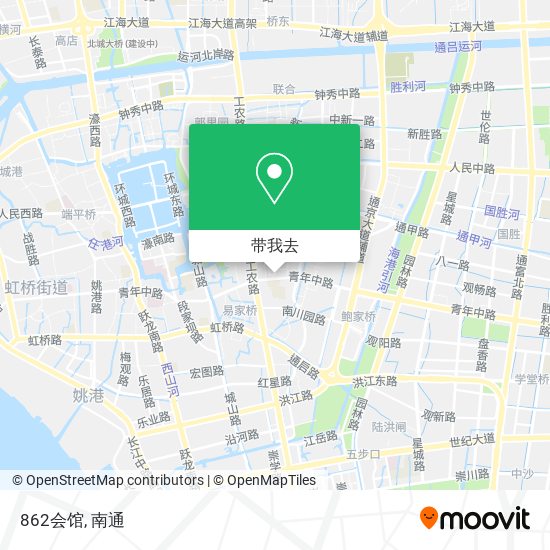 862会馆地图