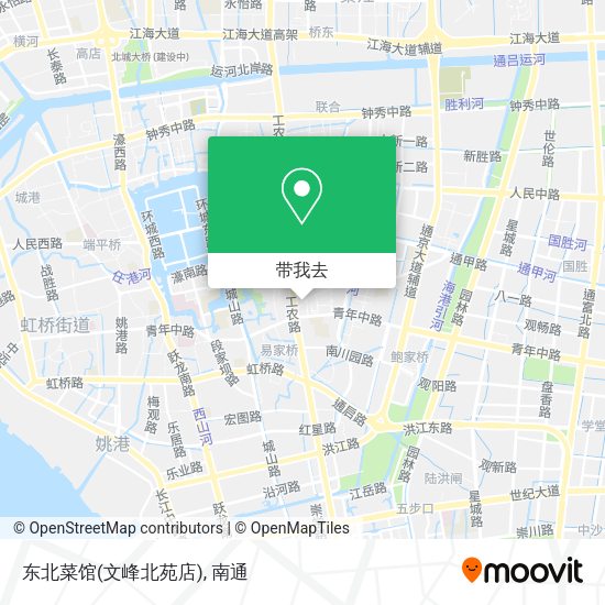 东北菜馆(文峰北苑店)地图