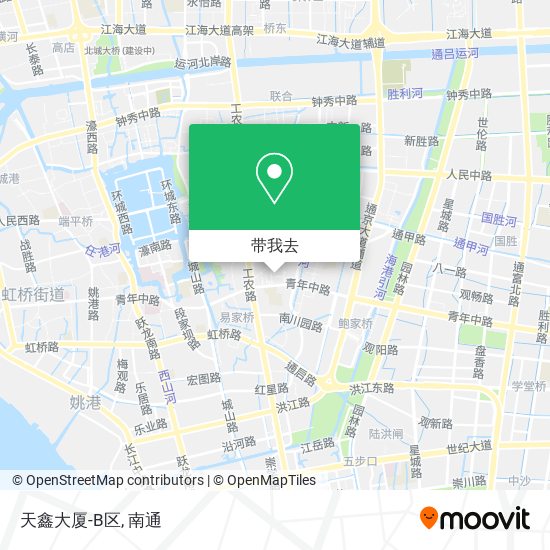 天鑫大厦-B区地图