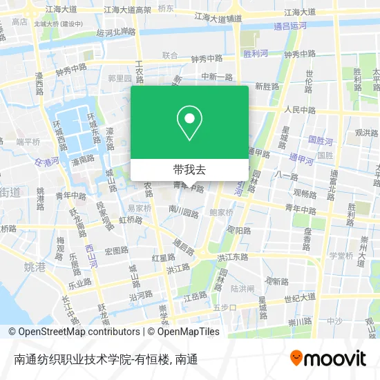 南通纺织职业技术学院-有恒楼地图
