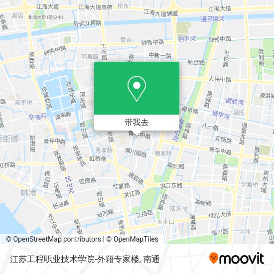江苏工程职业技术学院-外籍专家楼地图