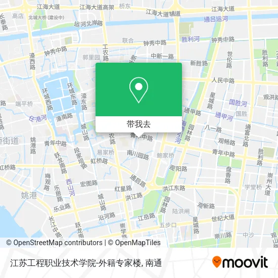 江苏工程职业技术学院-外籍专家楼地图