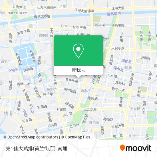 第1佳大鸡排(荷兰街店)地图