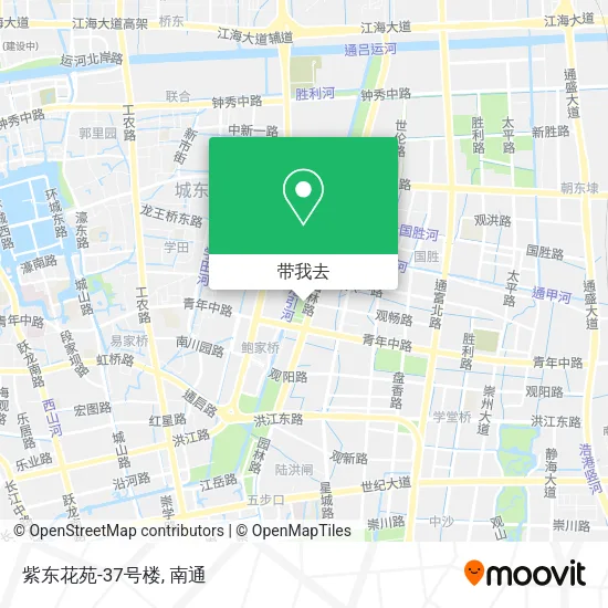 紫东花苑-37号楼地图