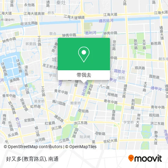 好又多(教育路店)地图