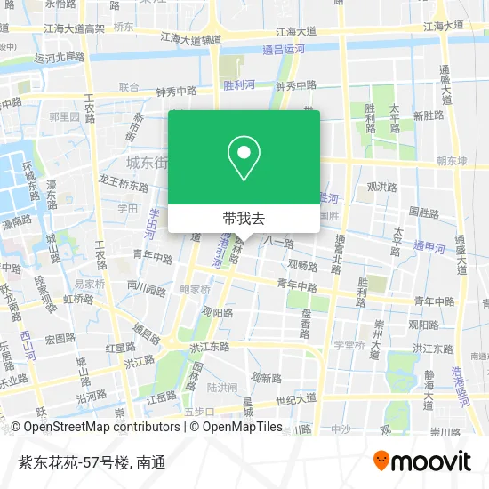 紫东花苑-57号楼地图