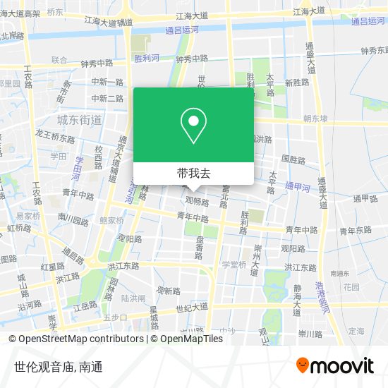 世伦观音庙地图