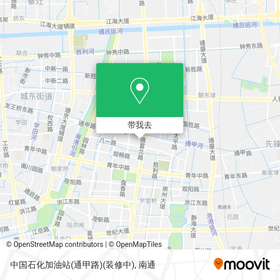 中国石化加油站(通甲路)(装修中)地图