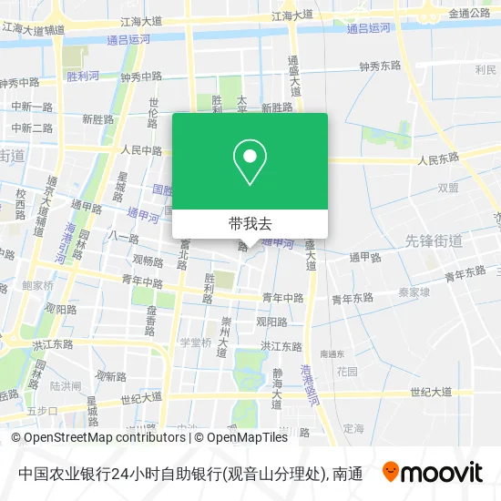 中国农业银行24小时自助银行(观音山分理处)地图