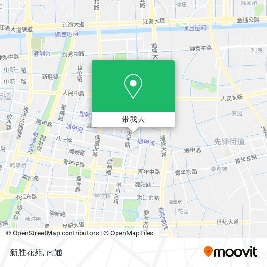 新胜花苑地图
