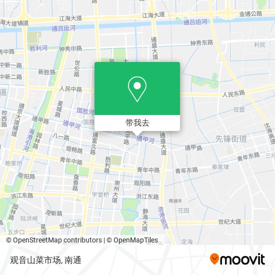 观音山菜市场地图