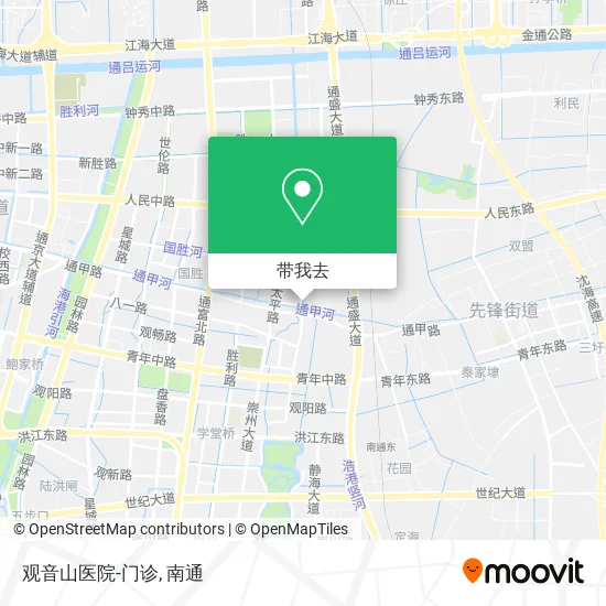 观音山医院-门诊地图