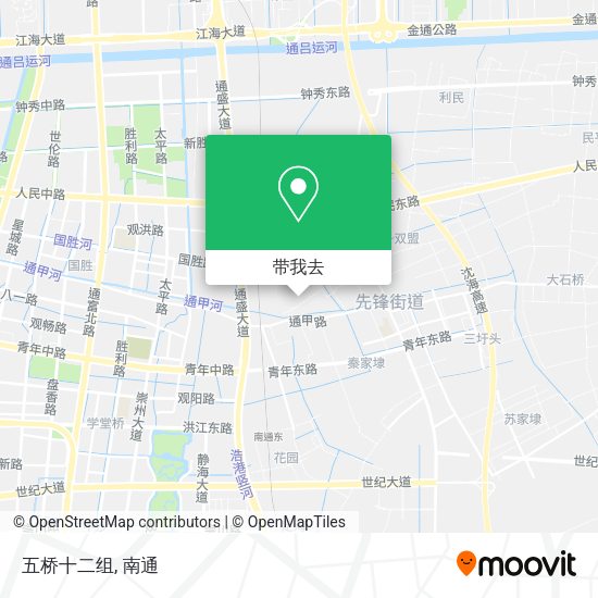 五桥十二组地图