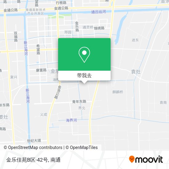 金乐佳苑B区-42号地图