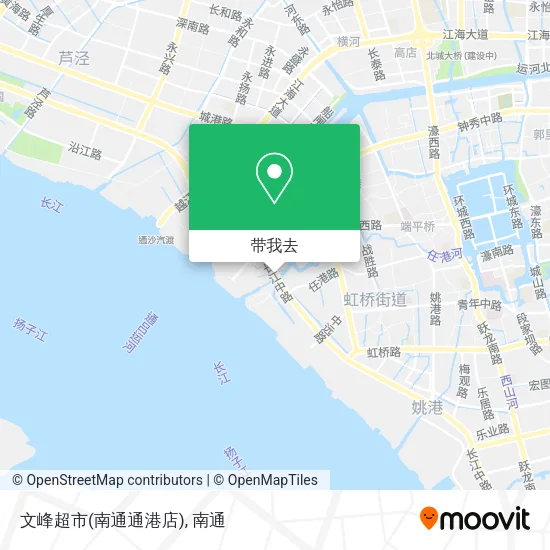 文峰超市(南通通港店)地图