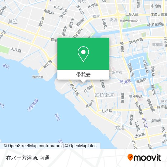 在水一方浴场地图
