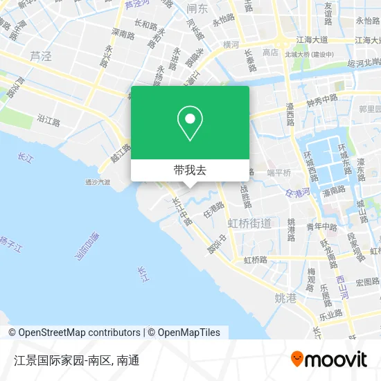 江景国际家园-南区地图