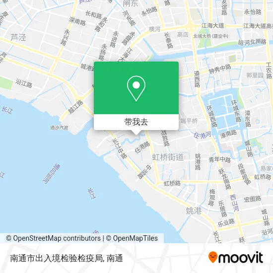 南通市出入境检验检疫局地图