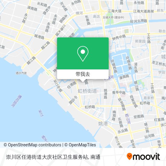 崇川区任港街道大庆社区卫生服务站地图