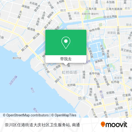 崇川区任港街道大庆社区卫生服务站地图