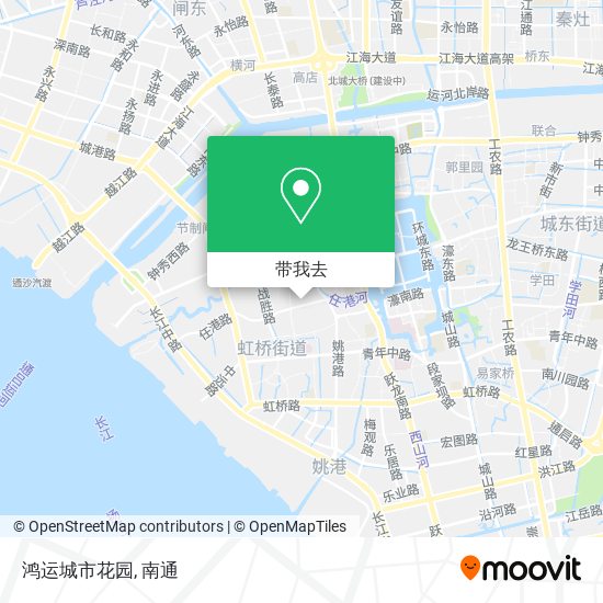 鸿运城市花园地图