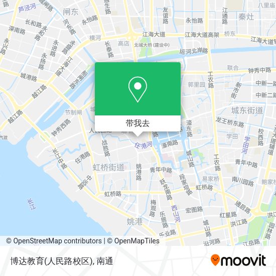 博达教育(人民路校区)地图