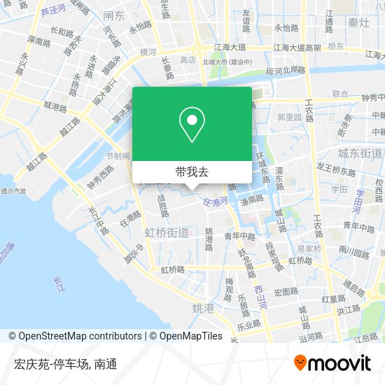 宏庆苑-停车场地图