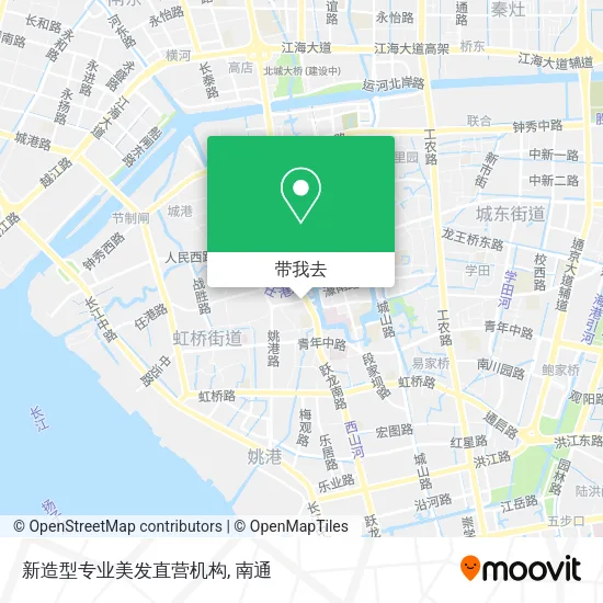 新造型专业美发直营机构地图