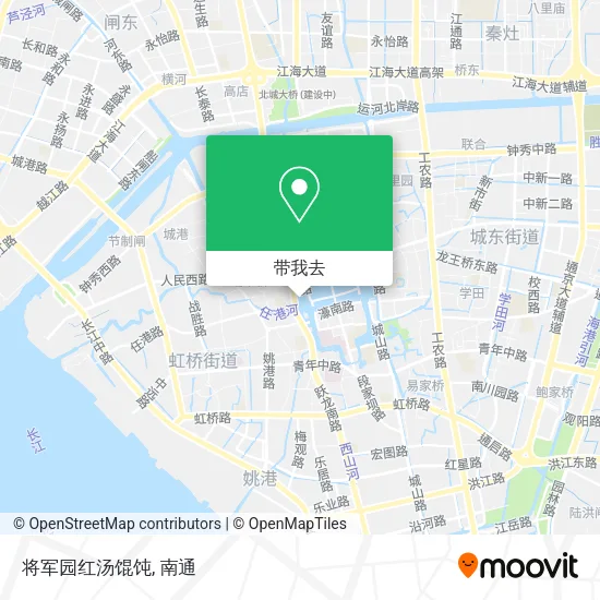 将军园红汤馄饨地图