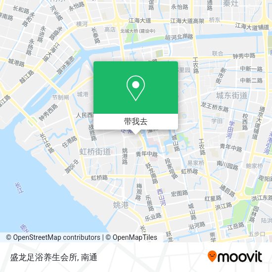 盛龙足浴养生会所地图