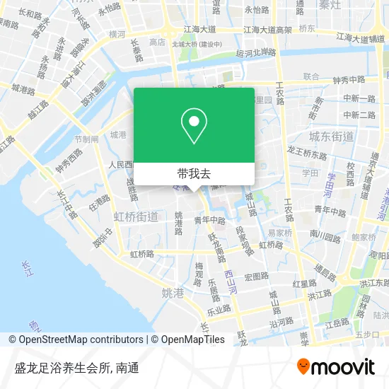 盛龙足浴养生会所地图