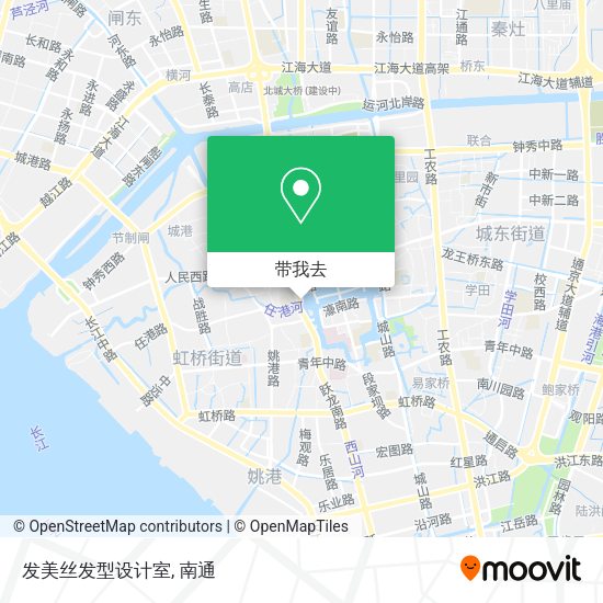 发美丝发型设计室地图