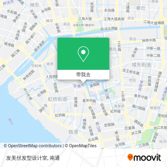 发美丝发型设计室地图