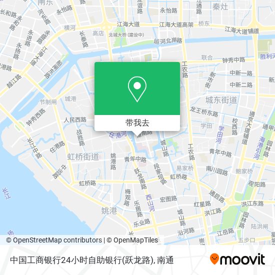 中国工商银行24小时自助银行(跃龙路)地图