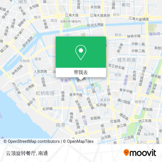 云顶旋转餐厅地图