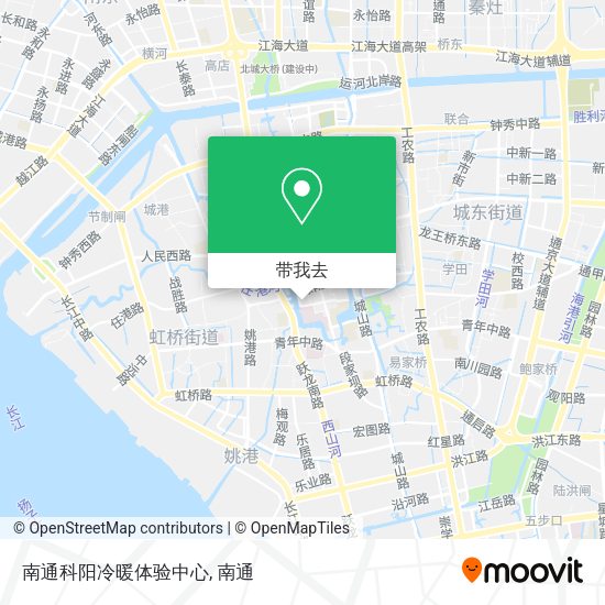 南通科阳冷暖体验中心地图