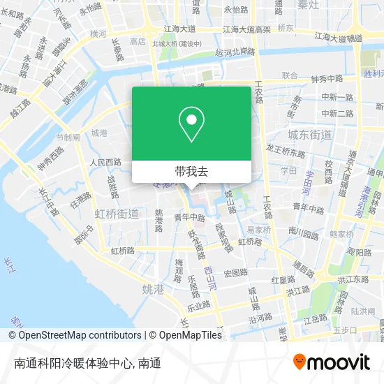 南通科阳冷暖体验中心地图