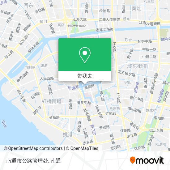 南通市公路管理处地图
