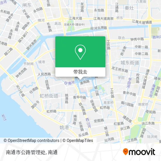 南通市公路管理处地图