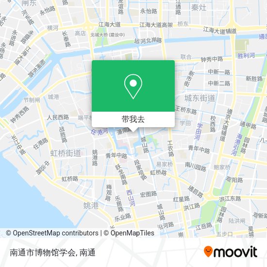 南通市博物馆学会地图