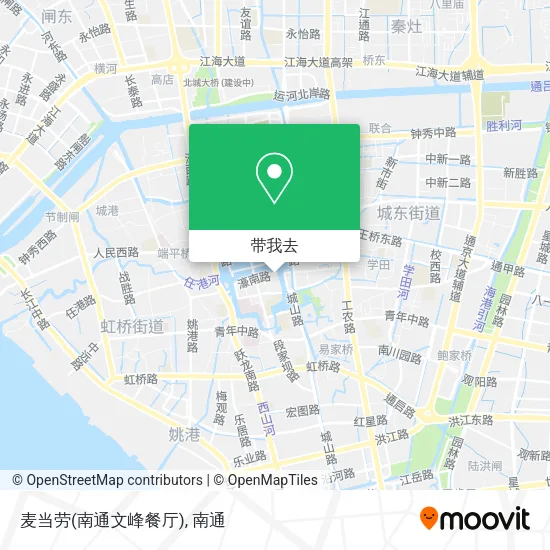 麦当劳(南通文峰餐厅)地图