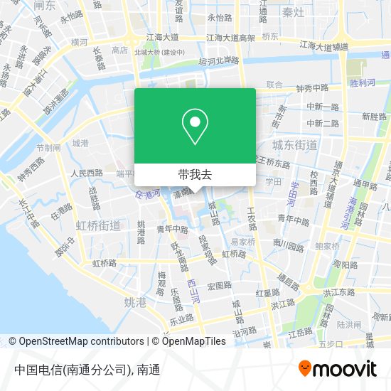 中国电信(南通分公司)地图
