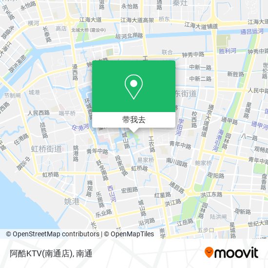 阿酷KTV(南通店)地图