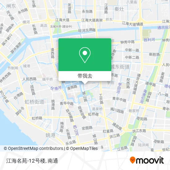 江海名苑-12号楼地图