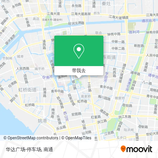 华达广场-停车场地图